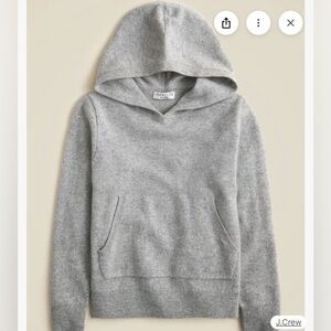 J Crew (crewcuts) Kids' cashmere pullover hoodie Size 14